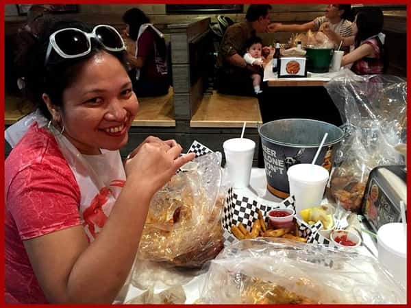 table of Drunken crab