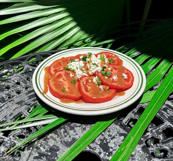 Creole Tomato + Feta Salad