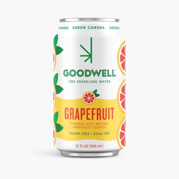 Green Canvas Goodwell Grapefruit Sparkling CBD