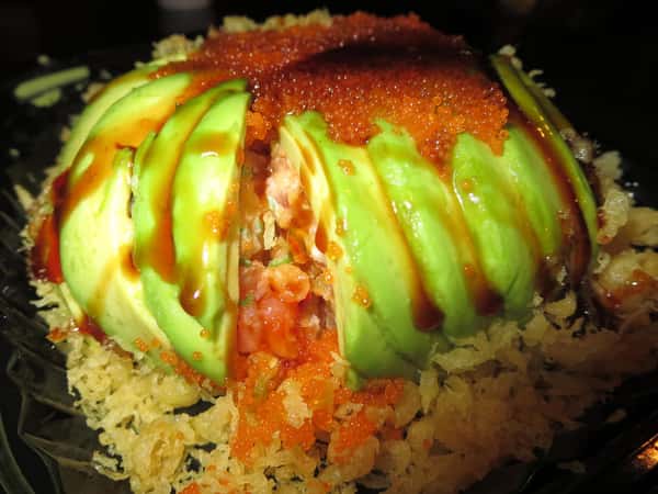 avocado crunch appetizer