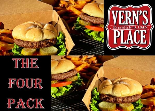 4-PACK Hamburger Deluxe*