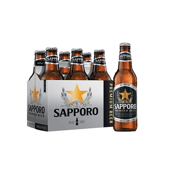 6 x Sapporo