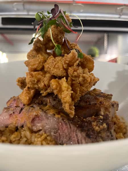 Cajun Fried Rice Surf & Turf