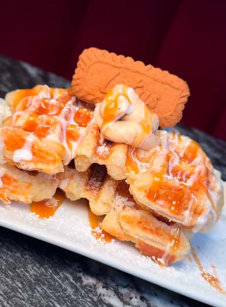 Cookie Butter Croffle (Biscoff)