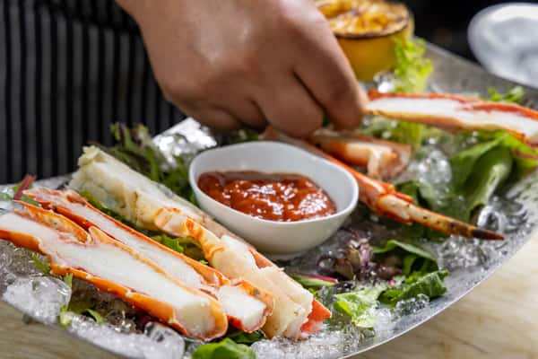 Seafood platter