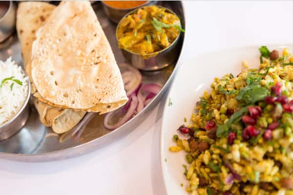 Bhel Thali