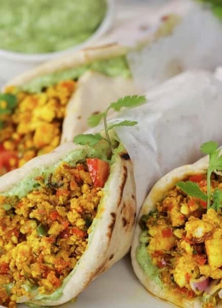 Paneer Bhurji Roll