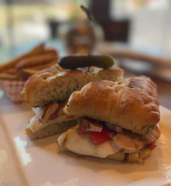 Grilled Chicken Caprese