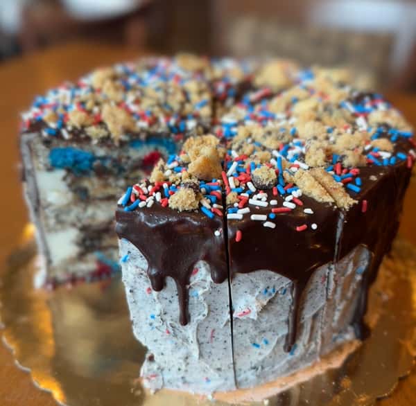 Cookies and Cream Bills Zubaz Cake