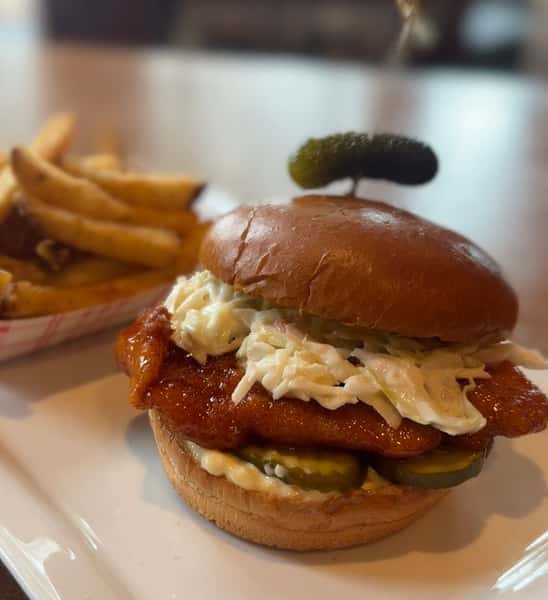 Honey Hot Chicken Sandwich