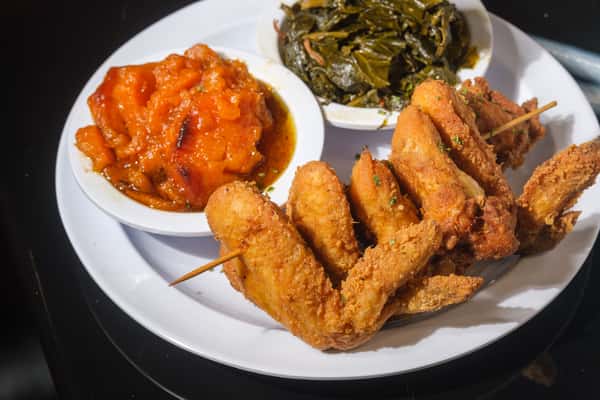 fried chicken wings