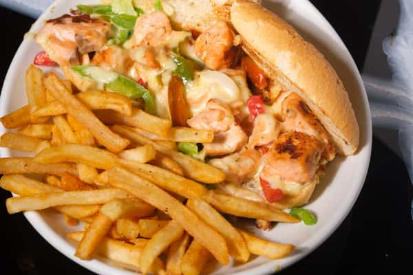 Salmon Philly
