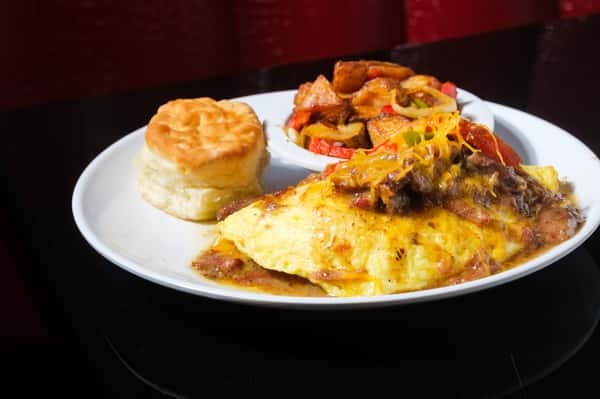 Oxtail Omelette