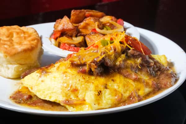 Oxtail Omelette