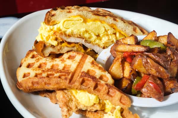 French Toast Breakfast Sandwich