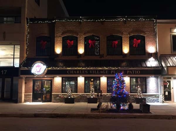 building front - holiday