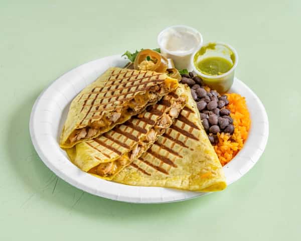 Chicken Quesadilla Combo