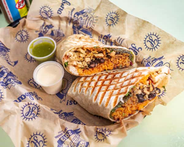 Grilled Chicken Burrito