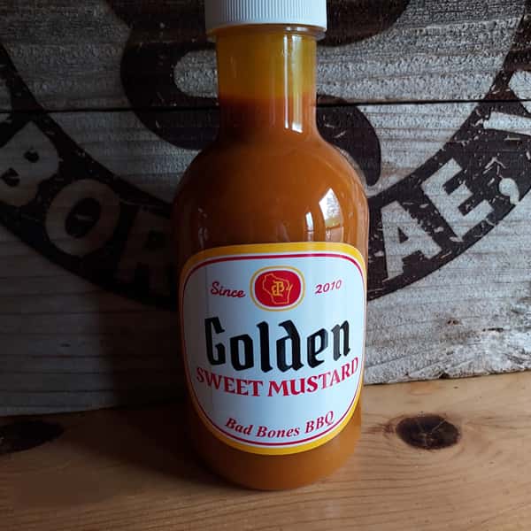 Golden bottle