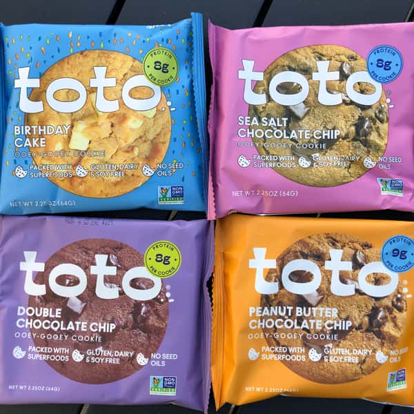 Toto Plant-Based & Gluten-Free Ooey-Gooey Cookies