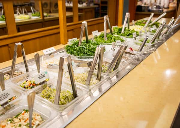 mrs winston's salad bar
