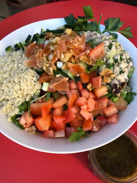 Quinoa-Salmon Salad