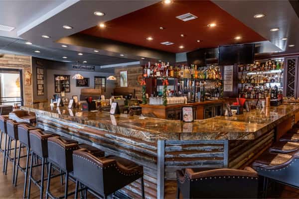 The bar