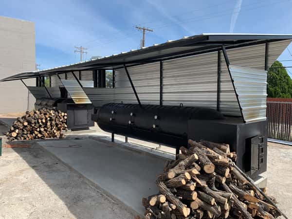 Wood Fired Smoker Texas Style