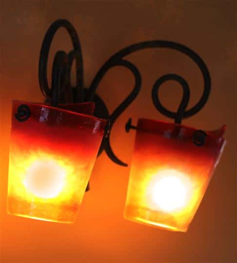 Interior decoration for ambient lighting
