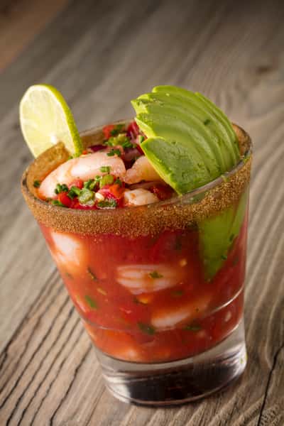 Baja style Shrimp Cocktail
