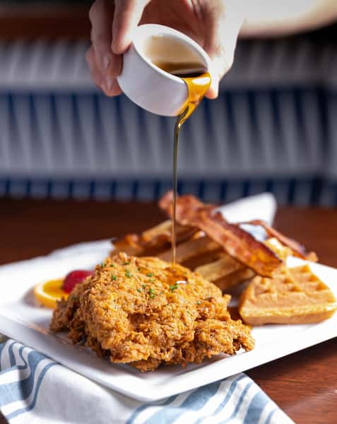 Buttermilk Fried Chicken & Waffles
