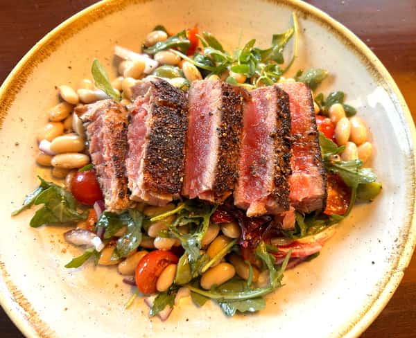 Tuscan Ahi & Cannellini Bean Salad