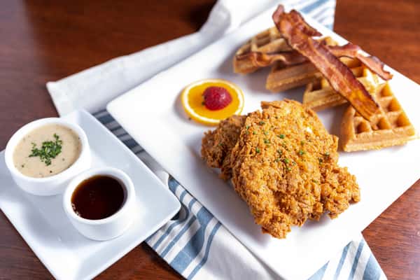Buttermilk Fried Chicken & Malted Waffles