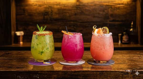 Colorful drinks