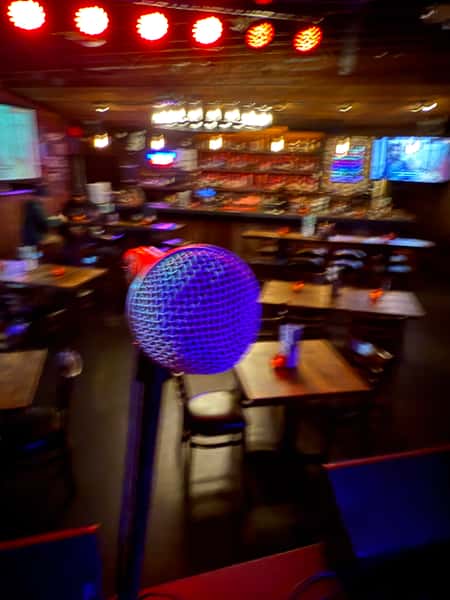 View from stage
