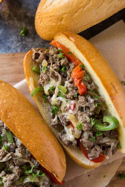 Philly Cheese Steak Sandwich