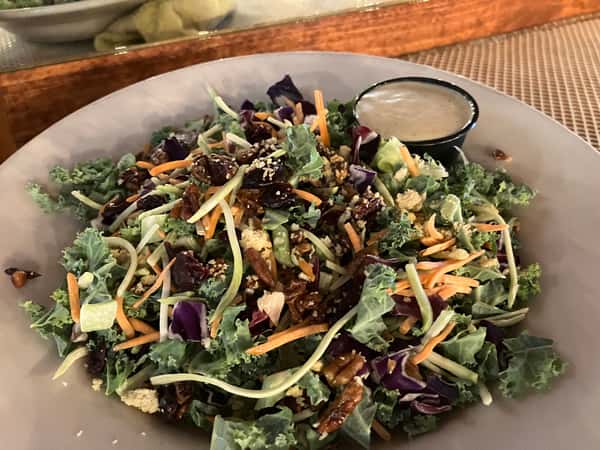 Kale Cranberry Pecan Salad