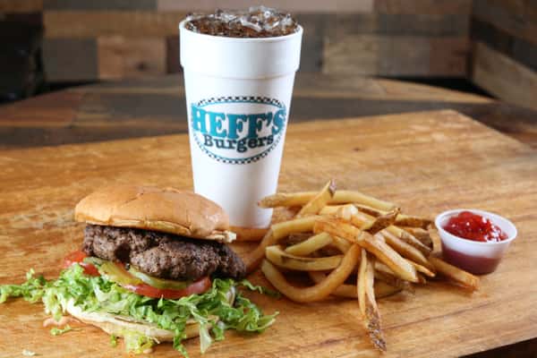 The Heff's Burger Combo