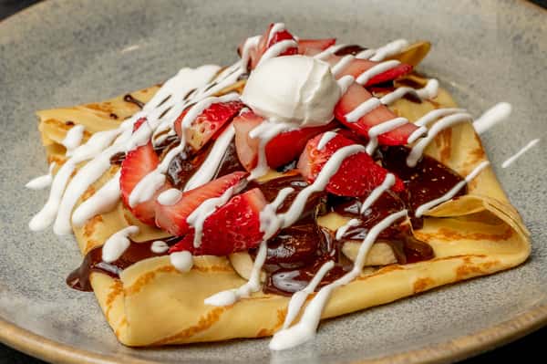 Strawberry Banana Crepe