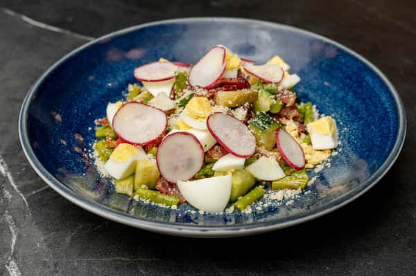 Asparagus Mimosa Salad
