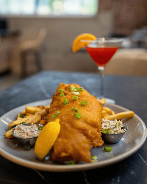Tempura Fried Fish & Chips