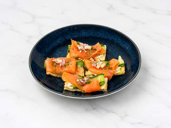 Salmon Lox Crostini