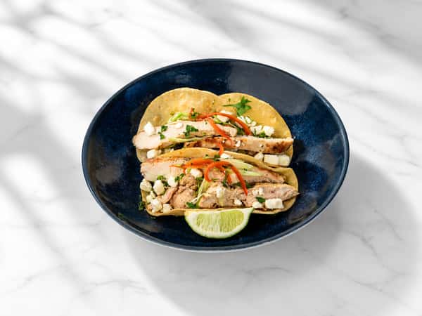 Grilled Pesto Chicken Taco