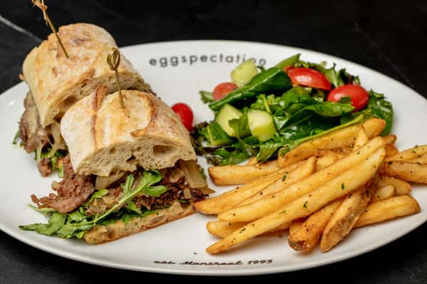Roast Beef And Swiss Sandwich