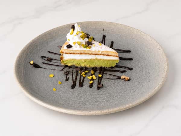 Mediterranean Pistachio Cloud Cake