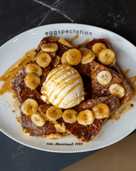 Bananas Foster French Toast