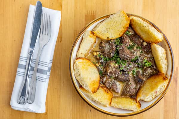 Bleu Cheese Steak Bites