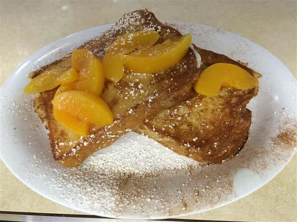French Toast with fruit on top