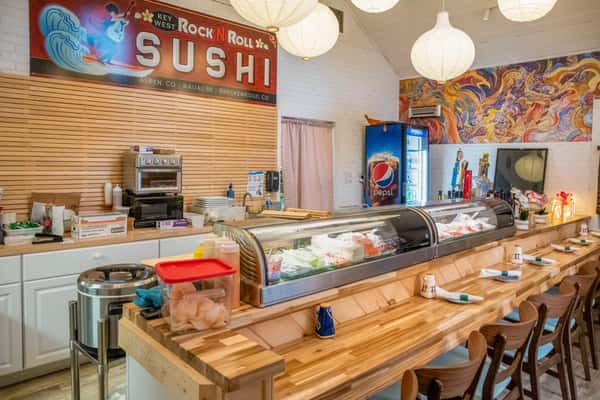 interior sushi bar key west