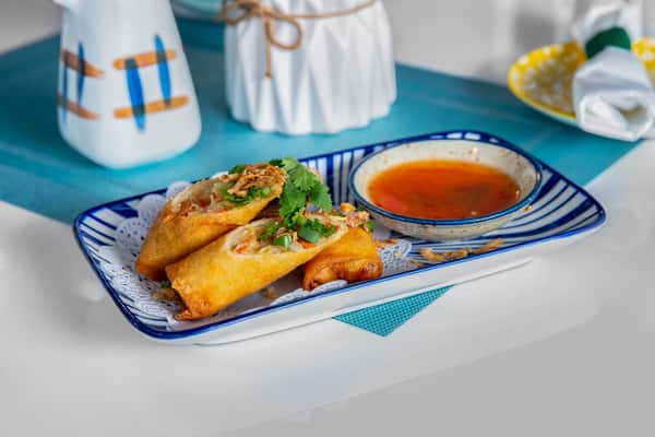 plating spring roll